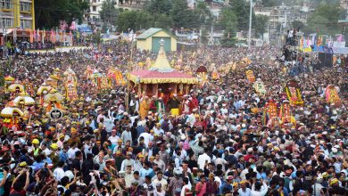 International Kullu Dussehra festival begins with Rath Yatra of Lord Raghunath