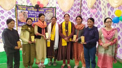 District level art and theater festival organized in Diet Tandi, Lahaul