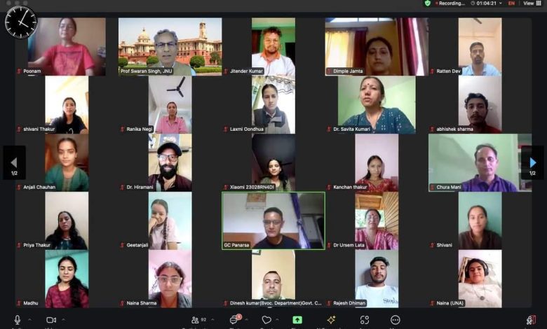 Hundreds of researchers joined online in the special lecture on Gandhi Jayanti