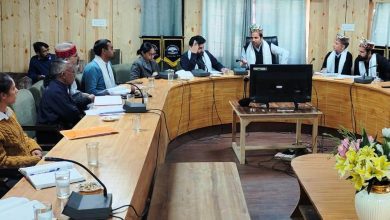 National level monitors will inspect the works being done under the schemes of the Central Government in Lahaul Spiti.