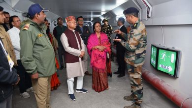 Governor visited Atal Tunnel*