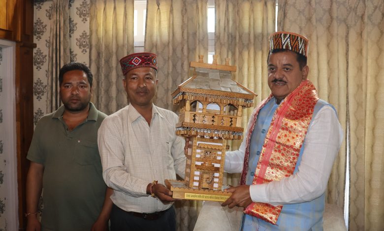 The temple committee of the deity Jamdagni Rishi Kot Bhandar temple honored the CPC.