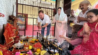 Crowd of faith gathered in the temples of Devbhoomi Kullu district on Sharad Navratri.
