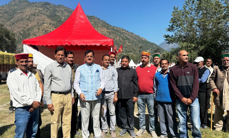 In future, facilities of modern fireproof tents will be available for the gods and goddesses coming for Dussehra festival - Sunder Singh Thakur