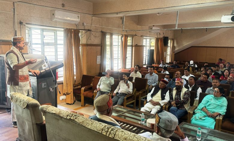 Arogya Bharti is making efforts to create awareness about health in the society - Sanjeevan Kumar