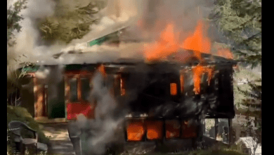 Loss worth lakhs of rupees caused by arson at two different places in Banjar sub-division.