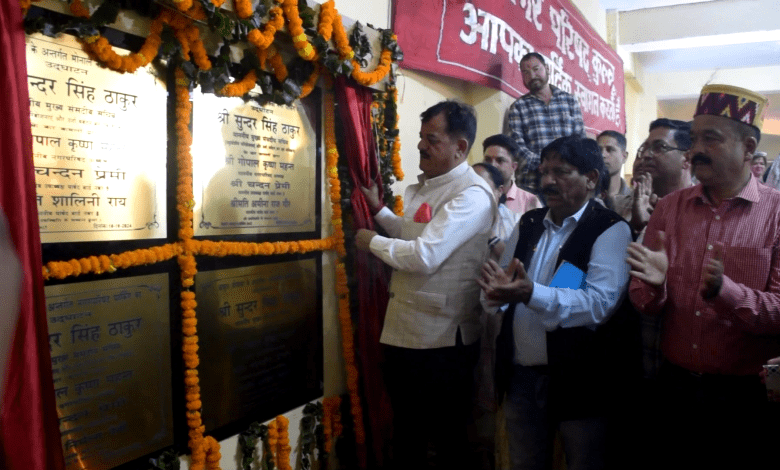 4 parking projects built at a cost of Rs 80 crore in Kullu Municipal Council will provide proper facilities - Sunder Singh Thakur