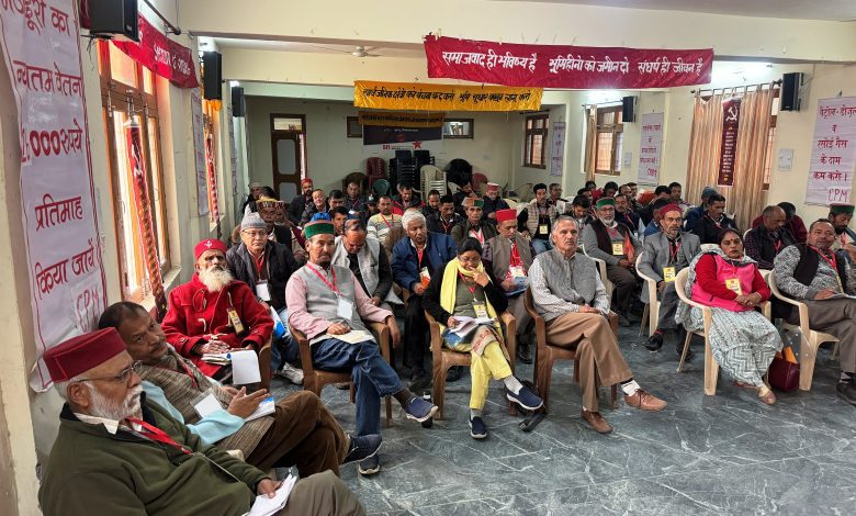 6 resolutions passed in the conference regarding issues of unemployment, inflation, violence against women, farmers, laborers and general public - Hotam Singh Sonkhla