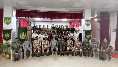 Conquest of new peak: NCC achieved a big success in rock climbing camp