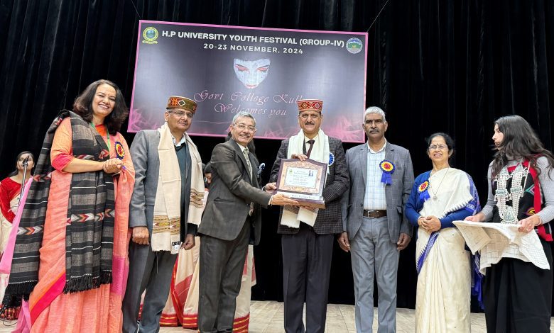 Youth Festival is the best platform for students to showcase their talent- Dr. Lalit Awasthi