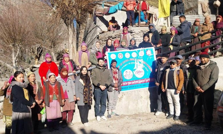 Women and Child Development and Welfare Department organized an awareness camp in Village Karpat of Gram Panchayat Chimrat of Miad Valley - Sanjay