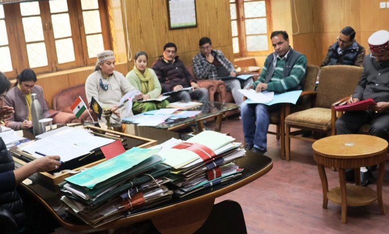 Budget of Annual Action Plan of Integrated Horticulture Development Mission District Kullu passed under the chairmanship of Deputy Commissioner