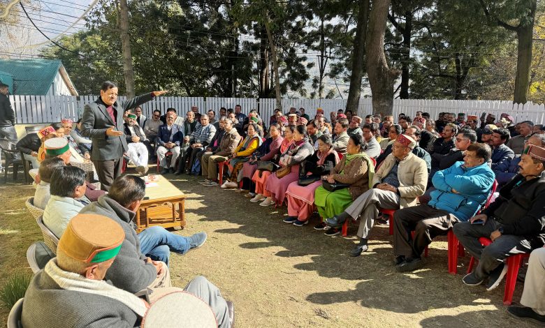 Leader of Opposition Jai Ram Thakur is fighting for supremacy in running the shop – Sunder Singh Thakur