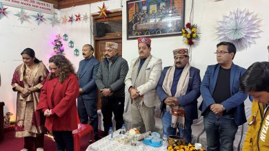 Lord Jesus Christ gave the message of mutual love, brotherhood and peace to the whole world - Sunder Singh Thakur