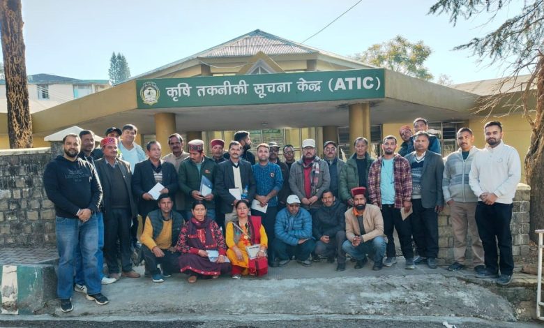 Under Zaika project, a three-day tour was conducted to the farmers at Agricultural University, Palampur.
