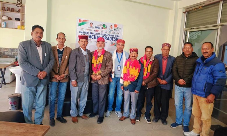Dwarika Thakur - President, Yuvraj Verma - Secretary and Narendra Kumar elected Treasurer in Masters Athletics Kullu.