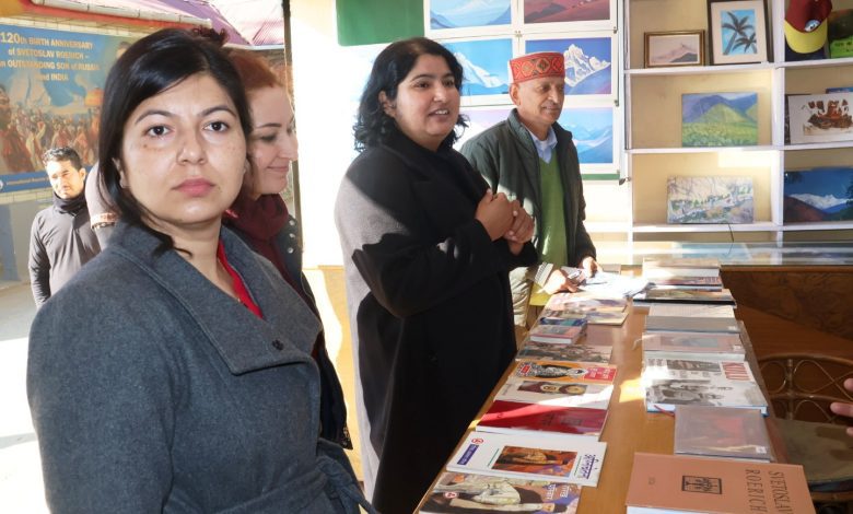 Deputy Commissioner Torul Ravish visited the International Roerich Memorial Trust city on Tuesday and inspected it.