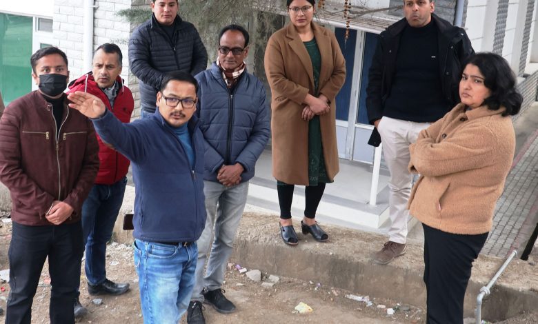 Deputy Commissioner Torul S Ravish inspected the Cattle Ground and Sports Ground on Saturday.