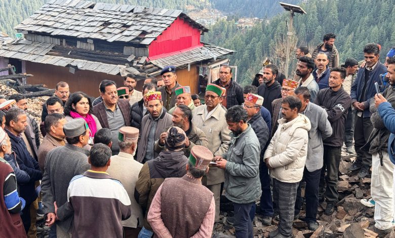 19 houses, 6 cowsheds and 1 deity's store burnt to ashes due to arson in Tandi village of Banjar sub-division - Torul S Ravish