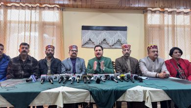 Central government kept a provision of Rs 11806 in the budget for the development of Himachal - Rakesh Jamwal