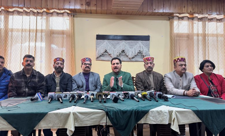 Central government kept a provision of Rs 11806 in the budget for the development of Himachal - Rakesh Jamwal