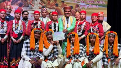 Vedas are the eternal culture of the whole world - Professor Murli Manohar Pathak.