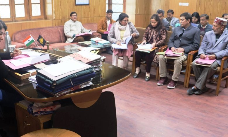 A meeting of the district level committee regarding natural agriculture was held on Wednesday under the chairmanship of Deputy Commissioner Kullu Torul S. Ravish.