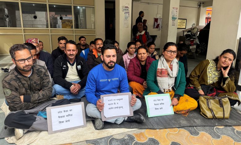 Patwari Kanungo will end the strike if the notification of State Cadre is withdrawn- Aman Kashyap