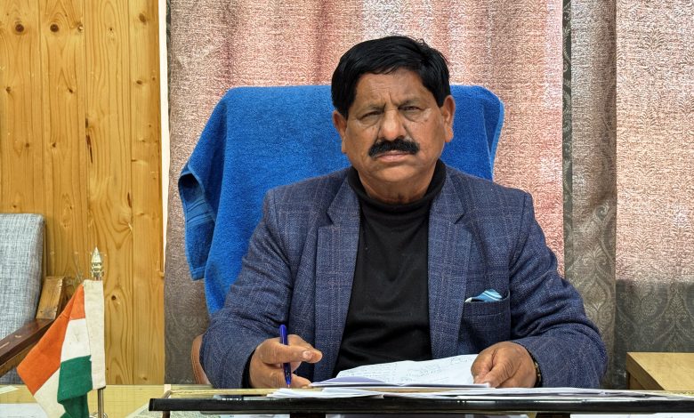 The state government released an amount of Rs 3 crore 36 lakh to Municipal Council Kullu - Gopal Krishna Mahant
